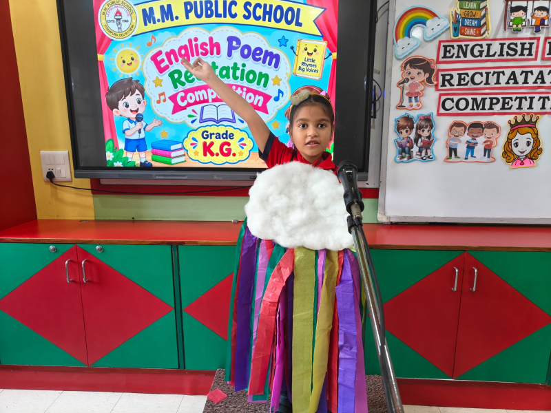 A Symphony of Words: English Poem Recitation Competition