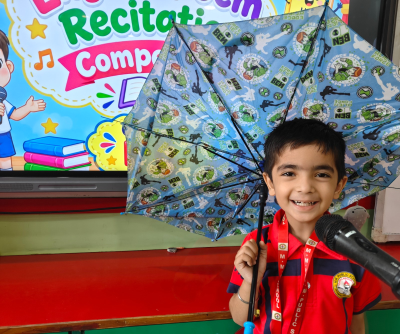 A Symphony of Words: English Poem Recitation Competition