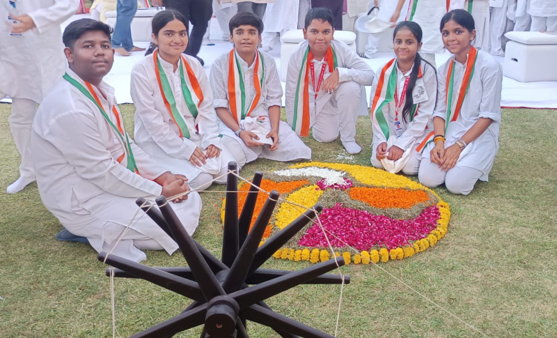 MMPians participated in #GandhiJayanti celebration at Gandhi Smriti and Darshan Samiti