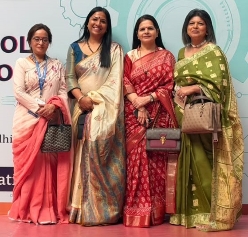 Honorable Principal Mrs. Rooma Pathak attended the 4th CBSE National Skill Summit 2026